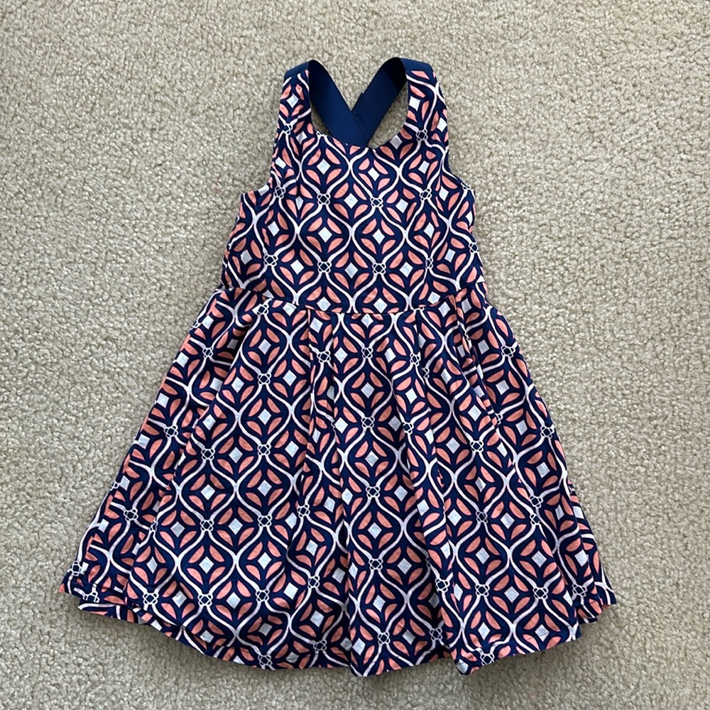 Crown and Ivy Girls Cross Back Dress 4T